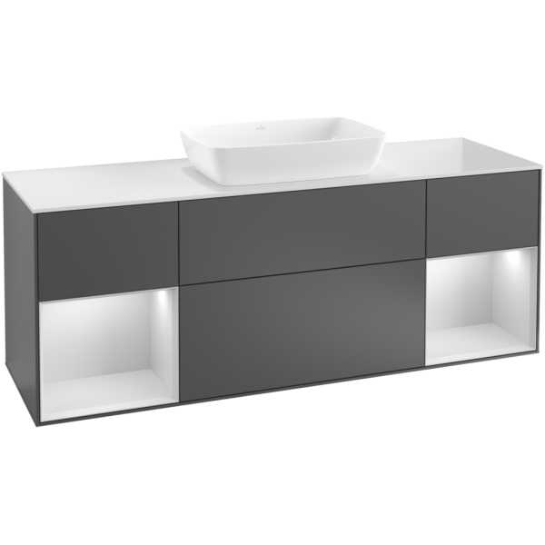 Тумба под раковину Villeroy&Boch Finion F86 (прямоугольная версия)