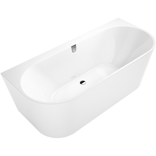 Ванна с задней стенкой Villeroy&Boch Oberon 2.0 UBQ180OBR9CD00V