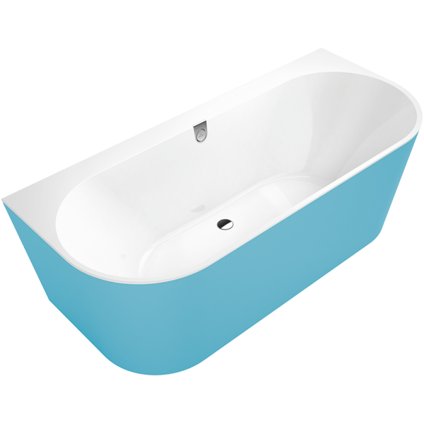 Ванна с задней стенкой Villeroy&Boch Oberon 2.0 UBQ180OBR9CDBCV