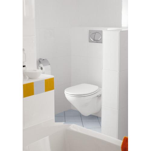 Унитаз подвесной Villeroy&Boch O.novo 768210 с вертикальным смывом (округлая модель)