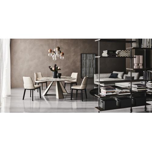 Стол обеденный Cattelan Italia Eliot Keramik Round