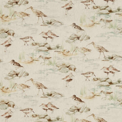 Ткань Sanderson Estuary Birds Linen | 226427