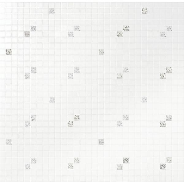 Мозаика Bisazza Diagonale Bianco Oro