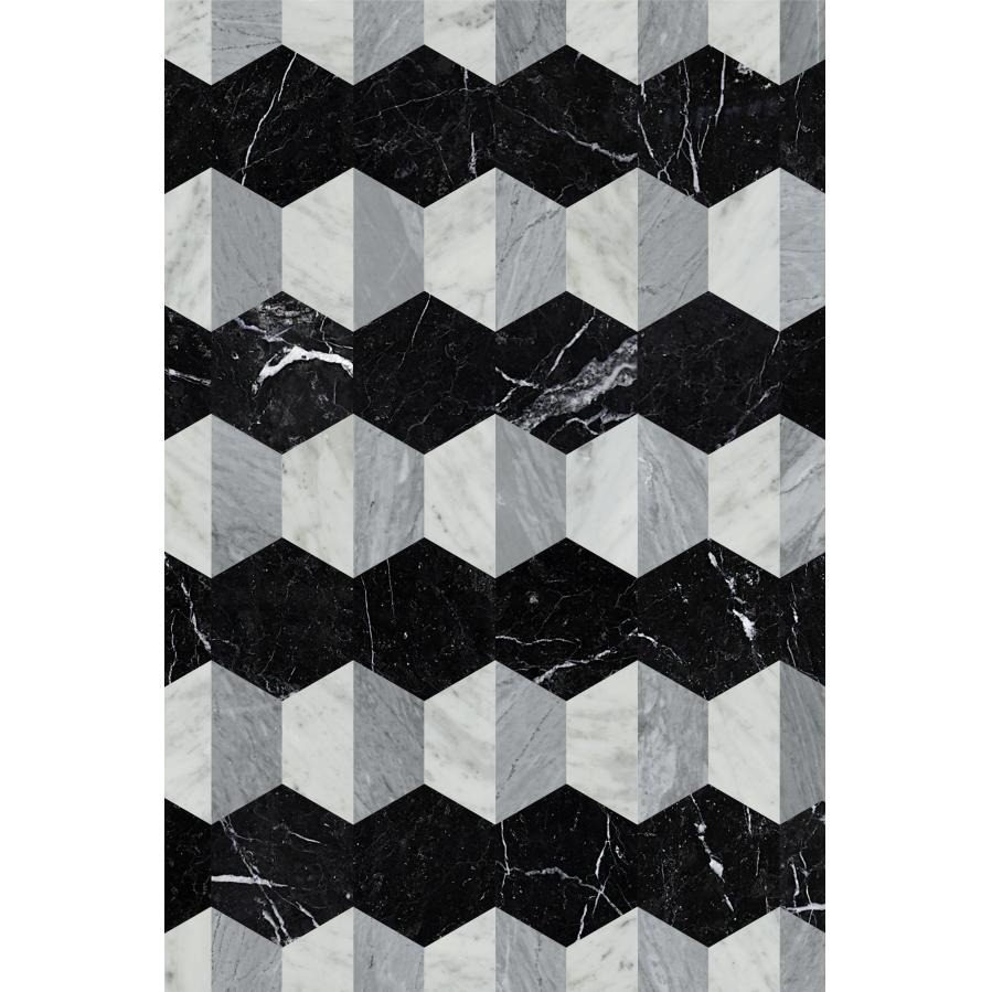 Мозаика Bisazza Domiziana Basalto