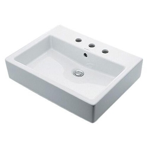 Раковина 60 см Duravit Vero (3 отв. под смеситель) 0452600030