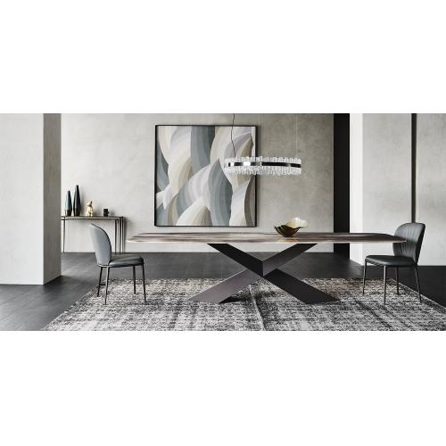 Стол обеденный Cattelan Italia Tyron Crystalart