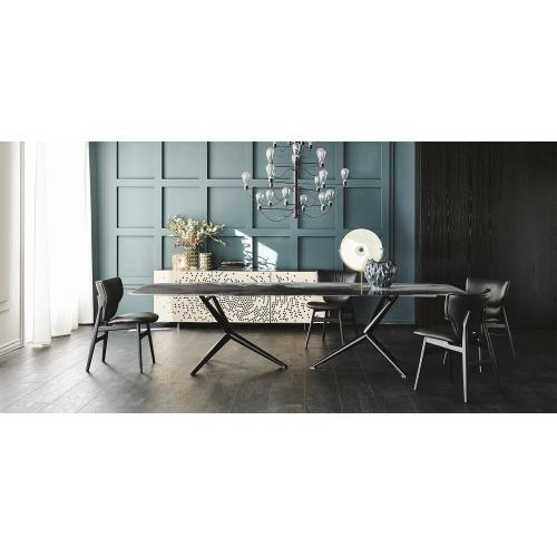 Стол обеденный Cattelan Italia Atlantis Crystalart