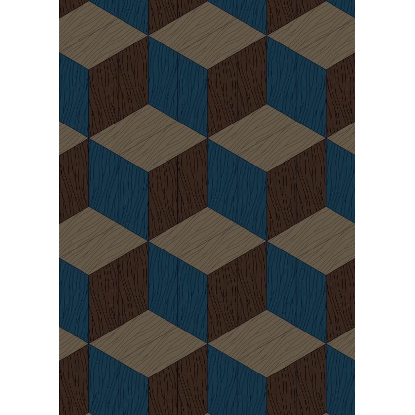 Паркет Bisazza Escalier Bleu