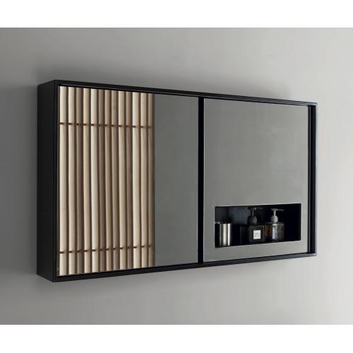 Зеркало Nic Design Contenitore Con Mensola E Illuminazione Led | F-012791