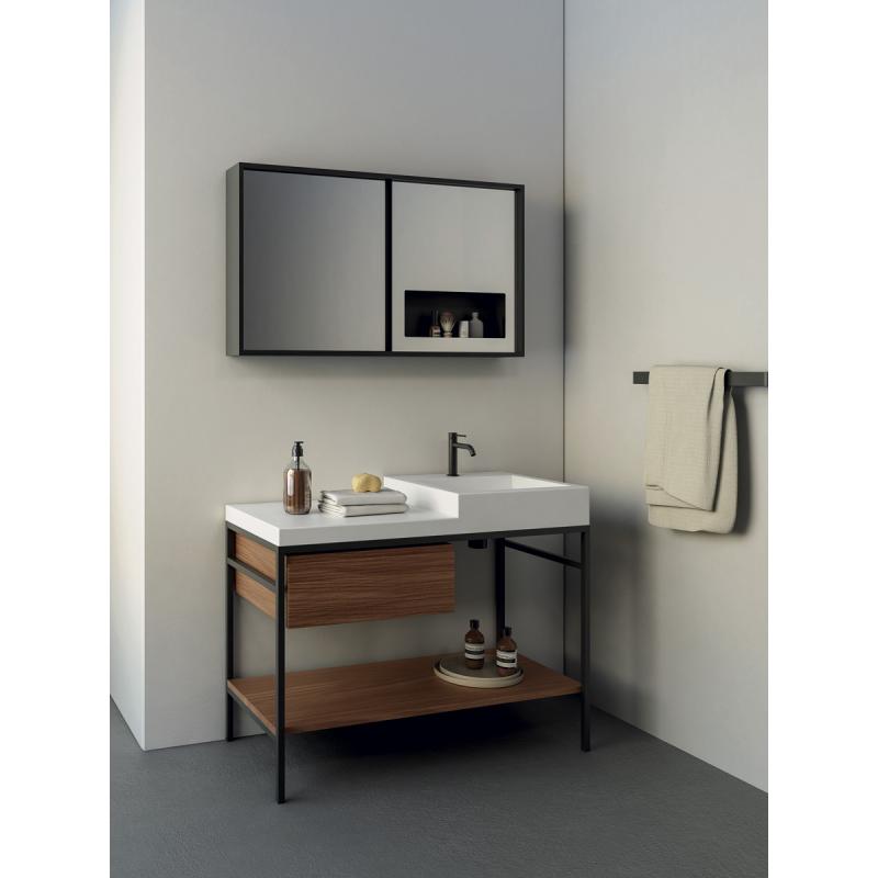 Раковина с консолью Nic Design Semplice 105 Mobile Con Cassetto | F-021742 1 Раковина с консолью Nic Design Semplice 105 Mobile Con Cassetto | F-021742