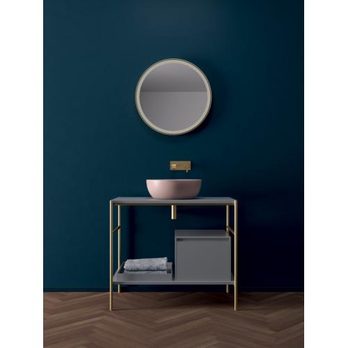 Раковина с консолью Nic Design Velo 87 Sistema Componibile | F-021799