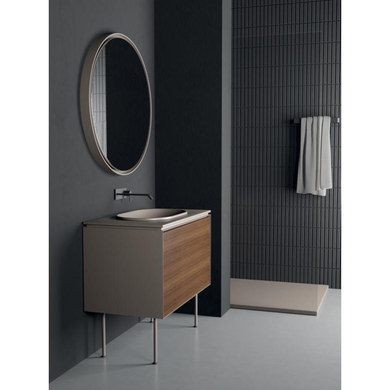 Раковина с консолью Nic Design Lama 90 Mobile Con Struttura In Acciaio Integrato | F-021807 1 Раковина с консолью Nic Design Lama 90 Mobile Con Struttura In Acciaio Integrato | F-021807
