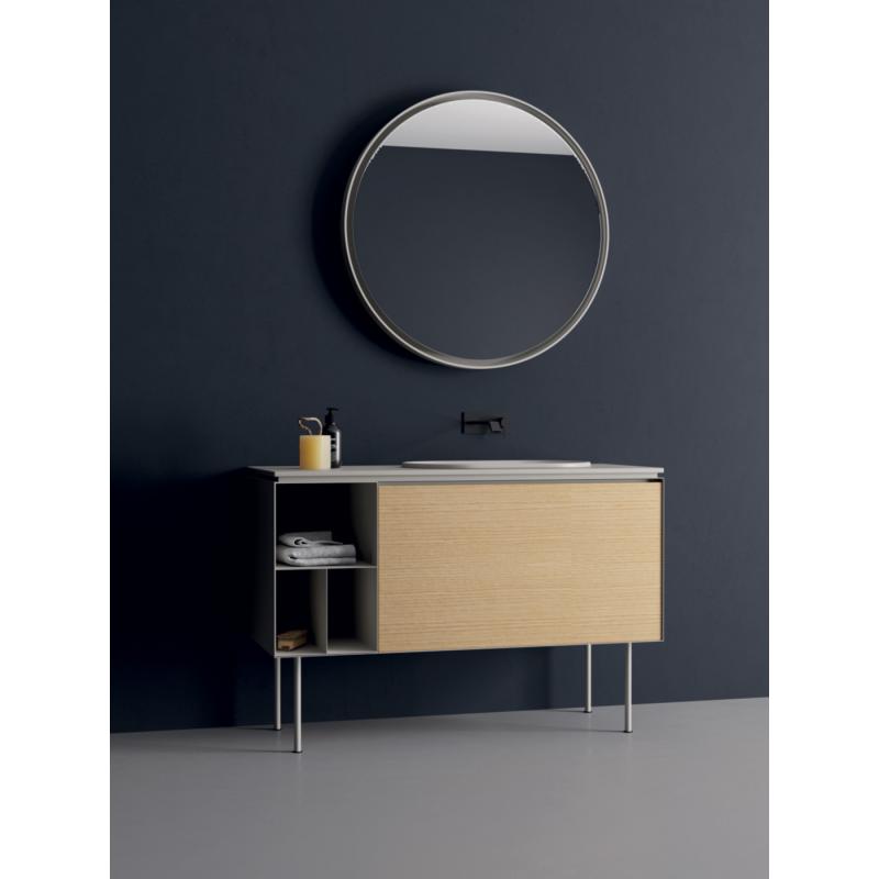 Раковина с консолью Nic Design Lama 120 Mobile Con Struttura In Acciaio Appoggio | F-021822A