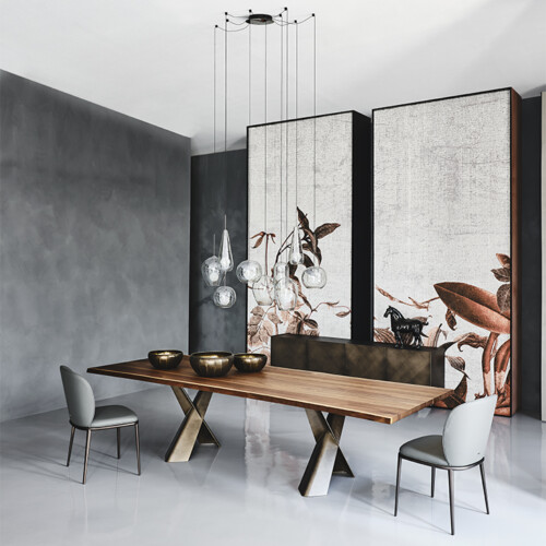 Стол обеденный Cattelan Italia Mad Max Wood