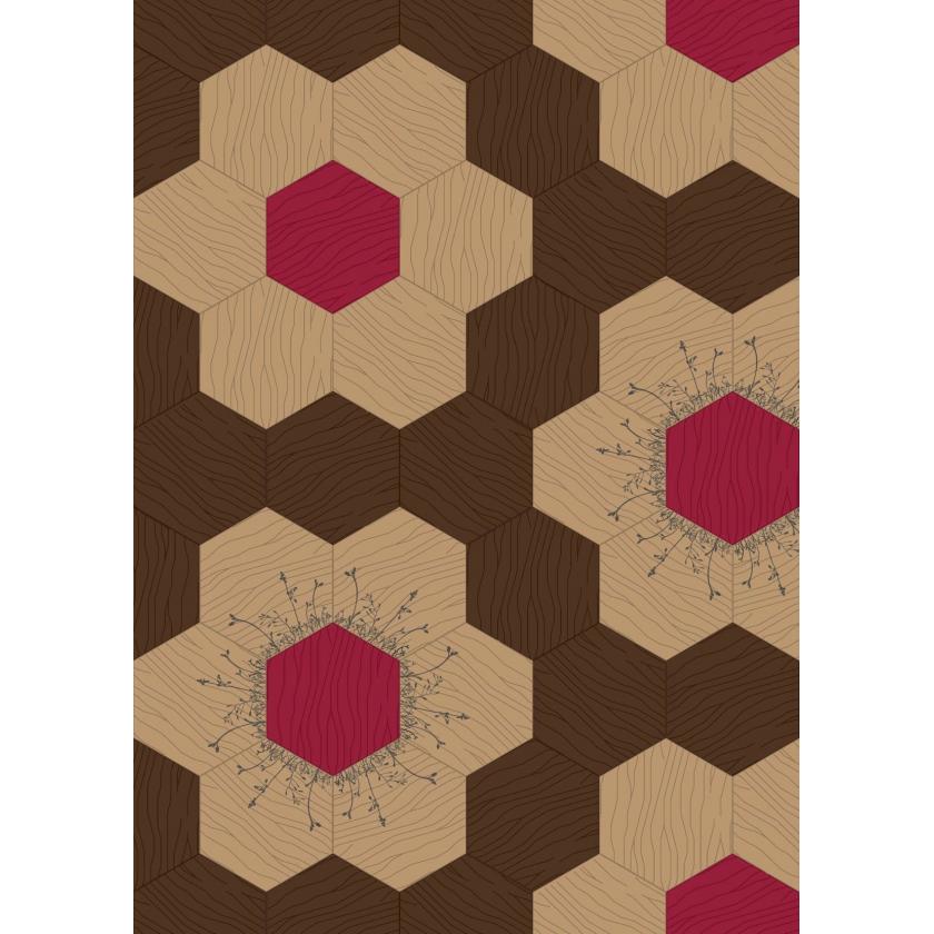 Паркет Bisazza Floral Graphic