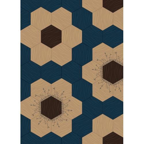 Паркет Bisazza Floral Royal