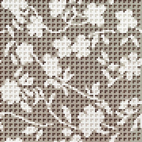 Мозаика Bisazza Flower Corner Grey
