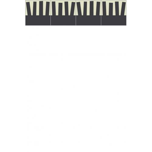 Мозаика Bisazza Fringe Black