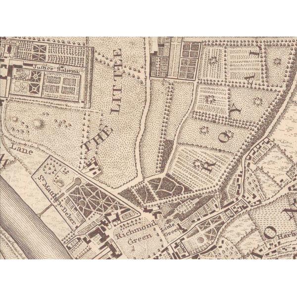 Обои Hamilton Weston Georgian London Map