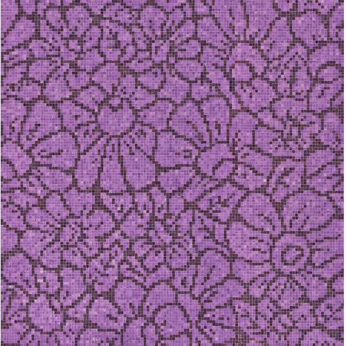 Мозаика Bisazza Graphic Flowers Purple