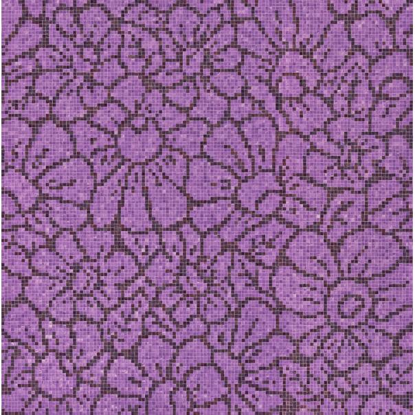 Мозаика Bisazza Graphic Flowers Purple
