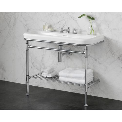 Раковина с консолью Victoria + Albert Metallo 100