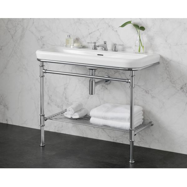 Раковина с консолью Victoria + Albert Metallo 100