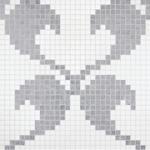 Мозаика Bisazza Hearts Oro Bianco