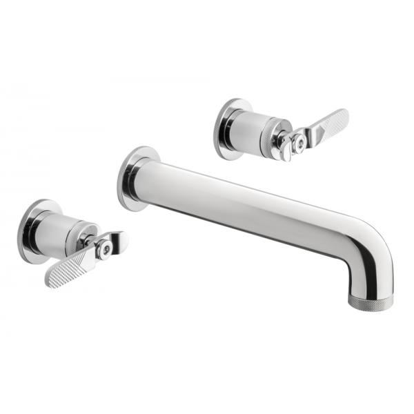 Смеситель для раковины на три отверстия IB Rubinetterie Bold Lever | KB2306 1 Смеситель для раковины на три отверстия IB Rubinetterie Bold Lever | KB2306