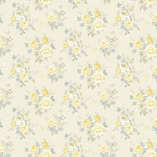 Обои Grandeco Butterfly Rose Bloom / LF3101