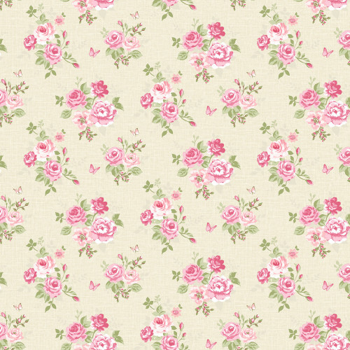 Обои Grandeco Butterfly Rose Bloom / LF3102