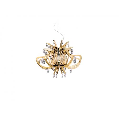 Светильник подвесной Slamp Lillibet Gold, Silver, Copper Suspension