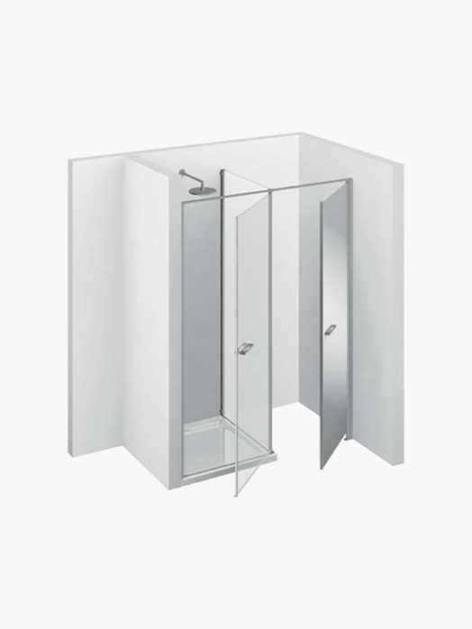 Кабина душевая с отделением для техники Vismaravetro Twin T30 1 Кабина душевая с отделением для техники Vismaravetro Twin T30