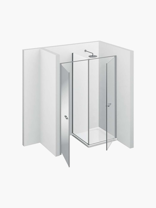 Кабина душевая с отделением для вещей Vismaravetro Twin W31 1 Кабина душевая с отделением для вещей Vismaravetro Twin W31