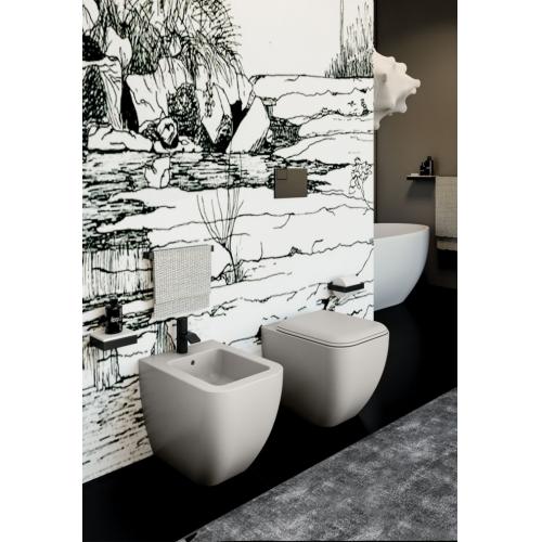 Биде напольное с 1 отверстием Cielo Shui Comfort