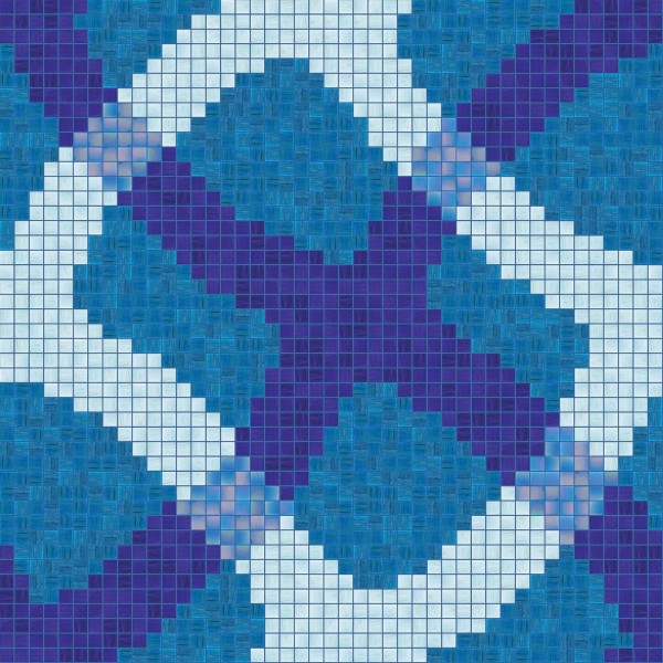 Мозаика Bisazza Mirage Blue