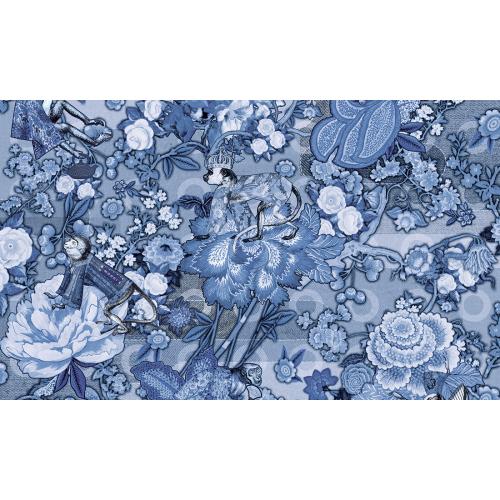 Обои Arte Moooi Wallcovering Tokyo Blue Rendezvous Tokyo Blue MO3012