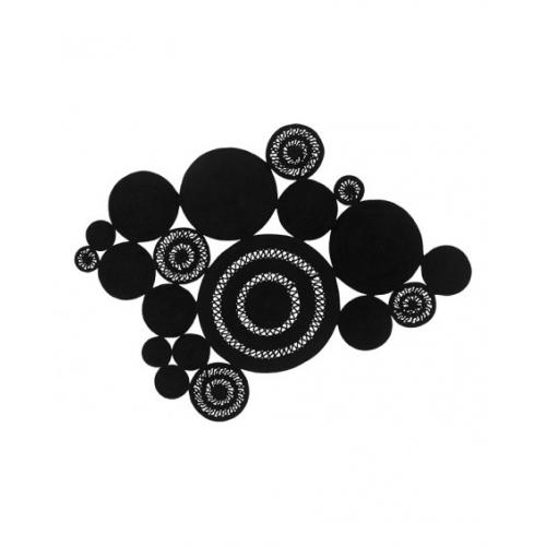 Коврик для улицы Sitap Alyssa Patchwork Black