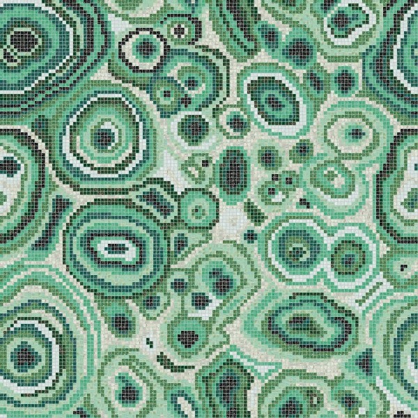 Мозаика Bisazza New Malachite Green