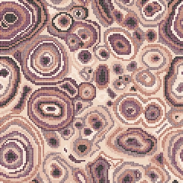 Мозаика Bisazza New Malachite Rose