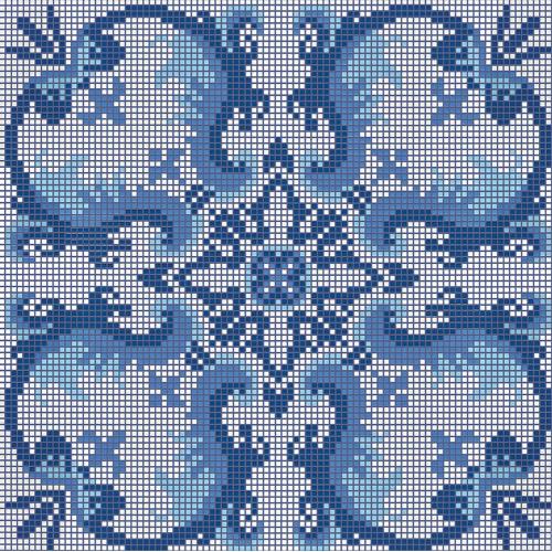 Мозаика Bisazza Olimpia Blue