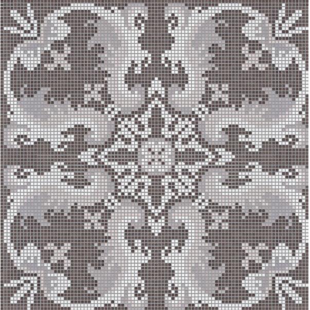 Мозаика Bisazza Olimpia Dark Grey
