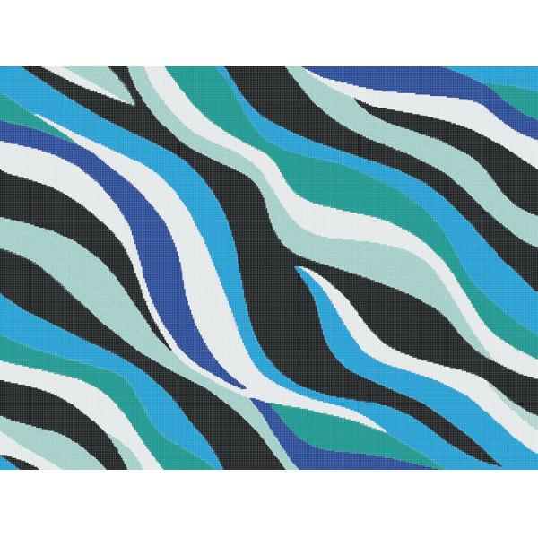Мозаика Bisazza Onde 20 Blu