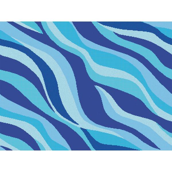 Мозаика Bisazza Onde 20 Celeste