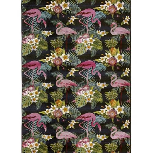 Коврик для улицы Sitap Calypso Fenicottero Black 396x
