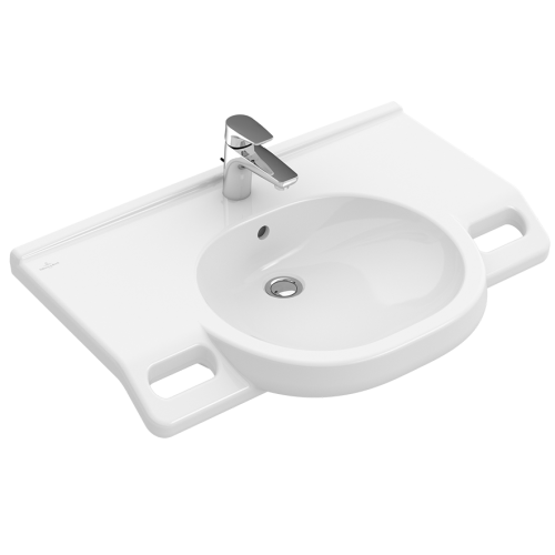 Раковина подвесная Villeroy&Boch O.novo Vita 412080 (округлая модель)