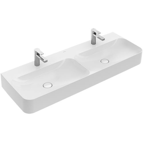 Раковина двойная Villeroy&Boch Finion 4139DC (прямоугольная модель)