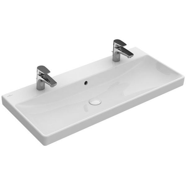 Раковина Villeroy&Boch Artis 4156A1 для установки на тумбу (прямоугольная модель)