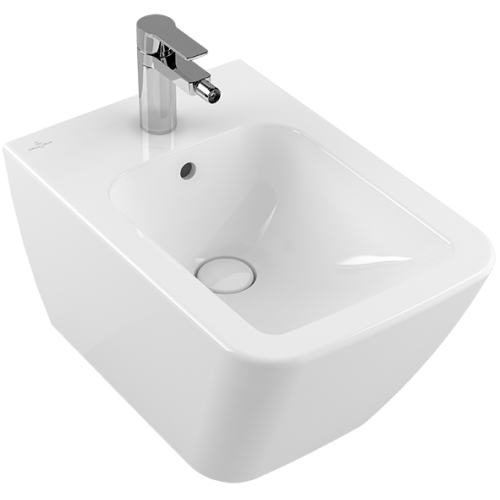 Биде подвесное Villeroy&Boch Finion 446500 (прямоугольная модель)