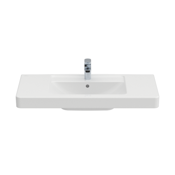Pаковина Villeroy&Boch Architectura 611610 для установки на тумбу (прямоугольная модель)